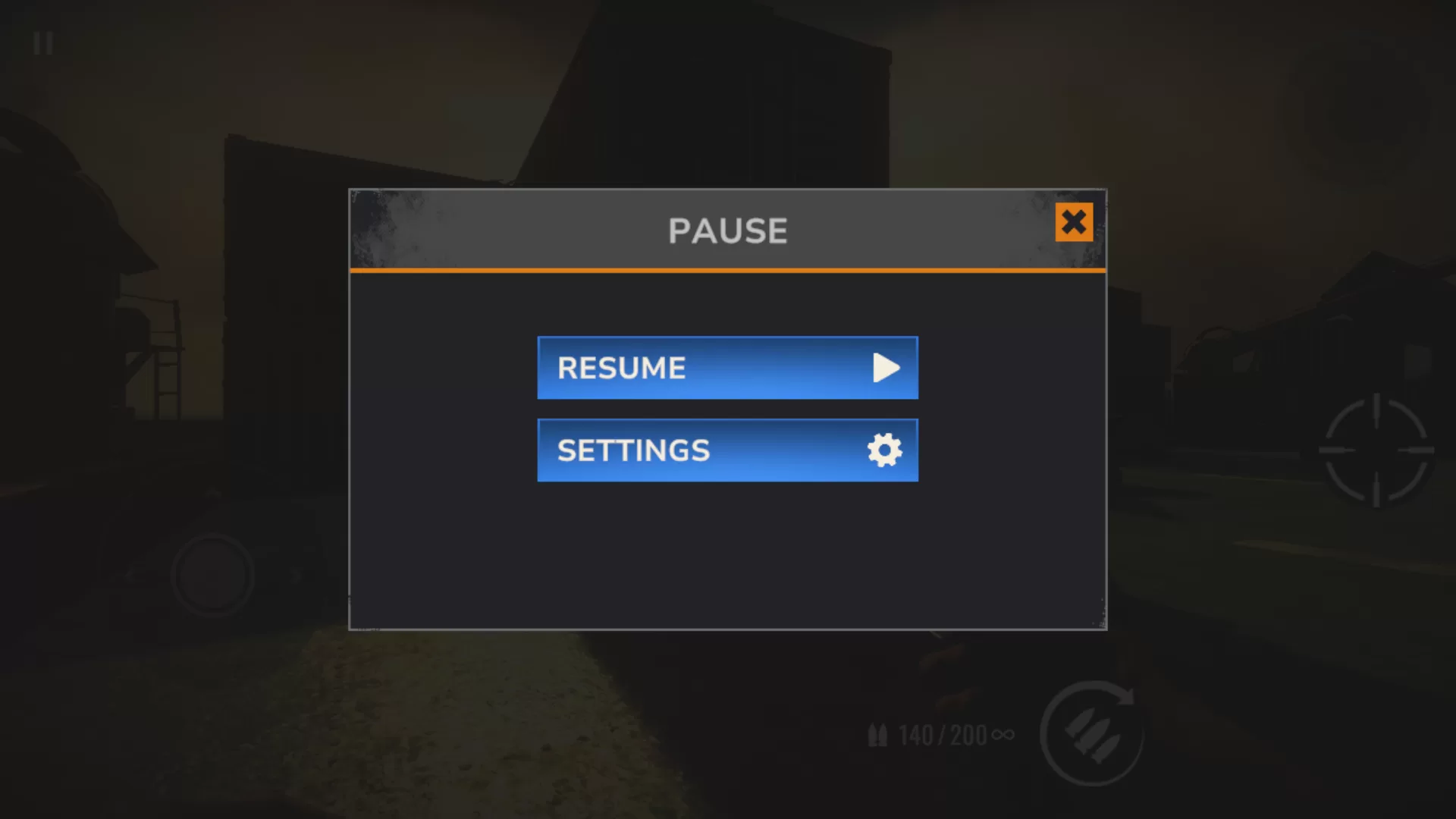 游戏设置界面，选择语言选项