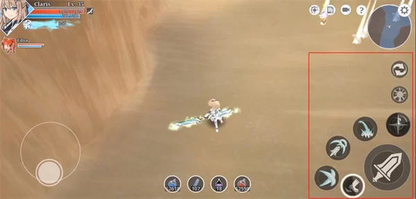 史诗征服2游戏战斗与拾取界面