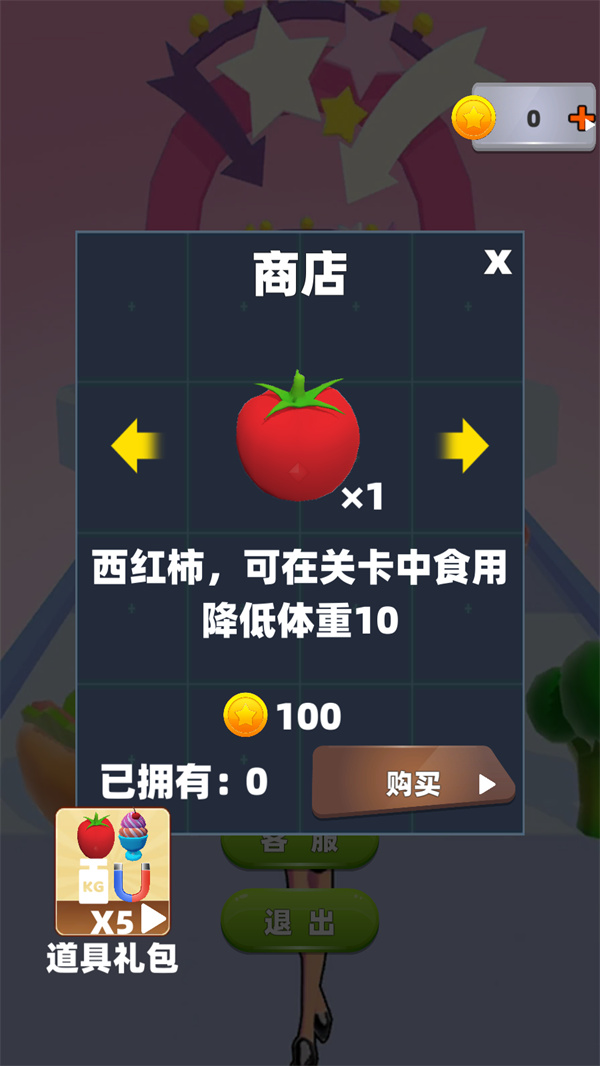 游戏内商店界面，展示各种辅助道具