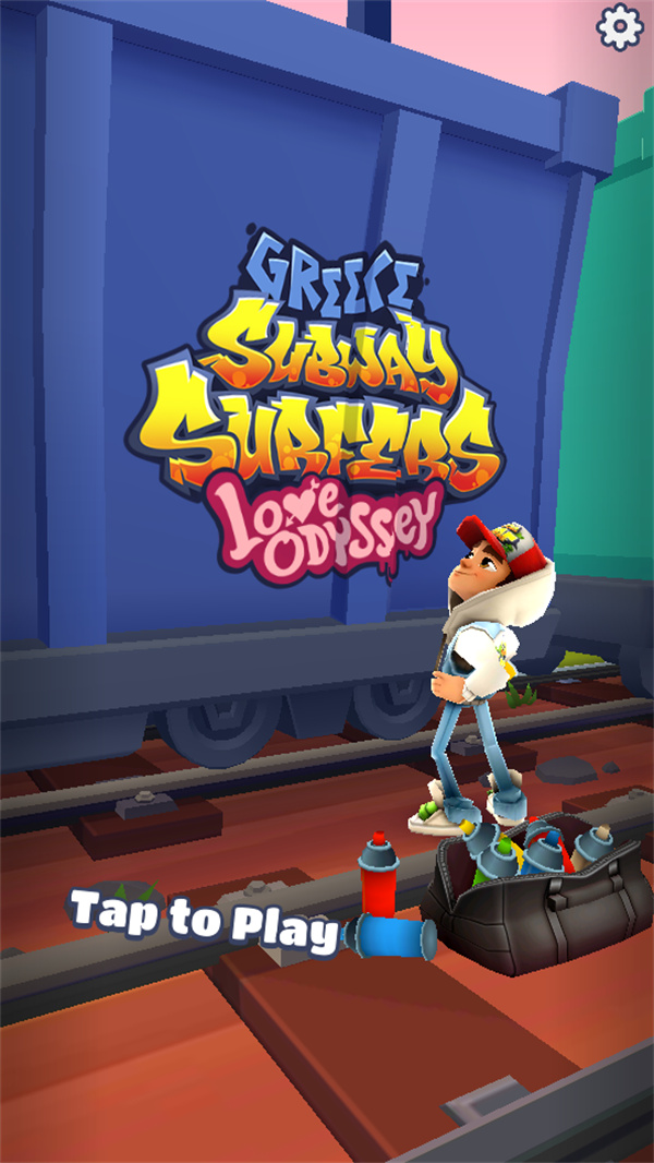 地铁跑酷希腊版本游戏主界面截图