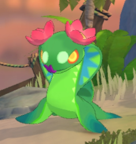 莲蛇兽在雨天出没