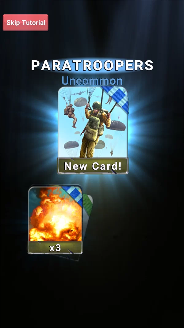 游戏卡牌收集与升级界面