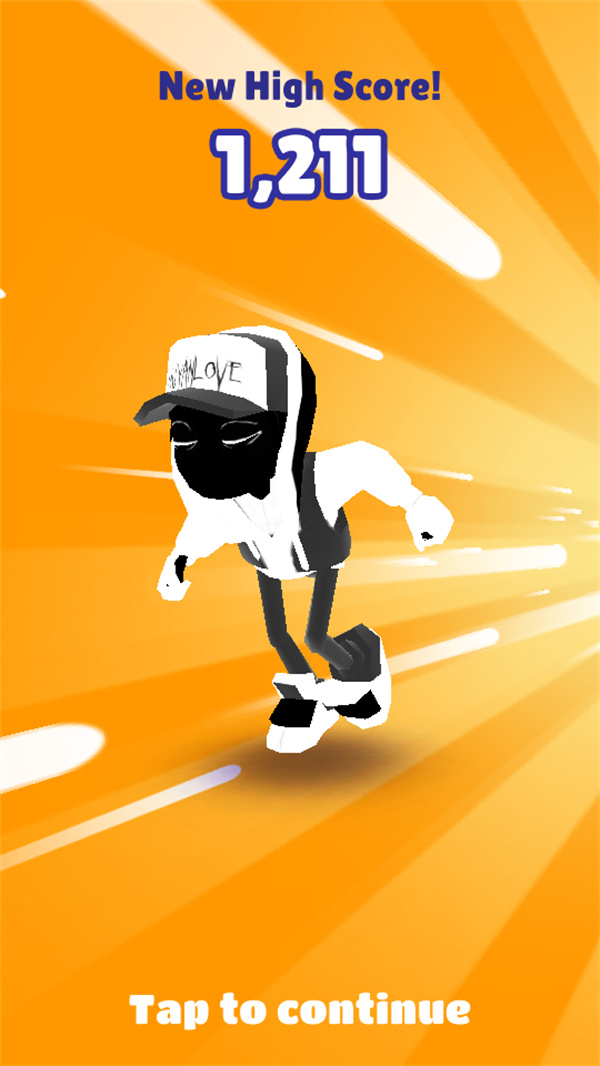 地铁跑酷超级黑白水下城破纪录时刻