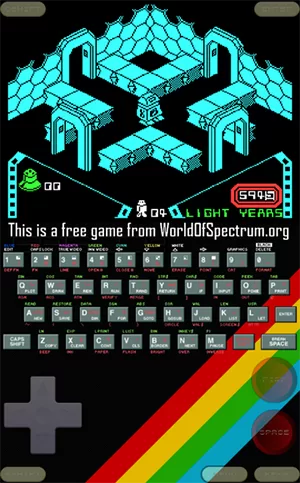Speccy模拟器游戏运行画面 Speccy模拟器游戏运行画面