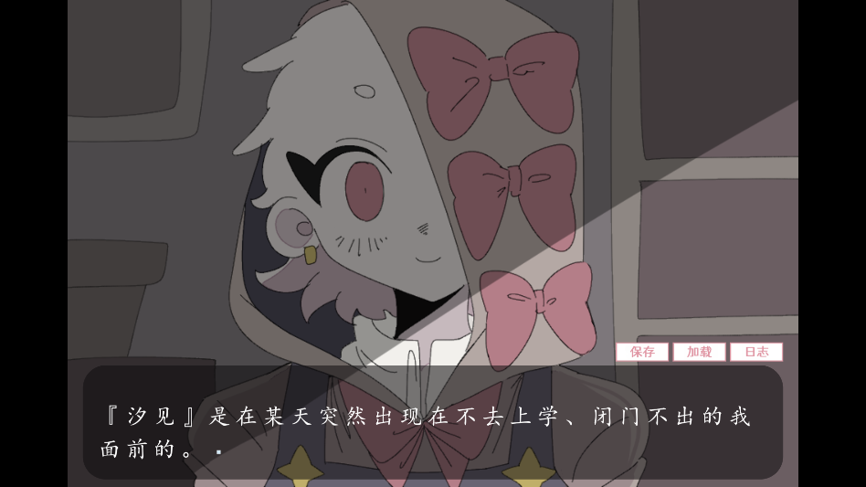 游戏剧情对话界面截图