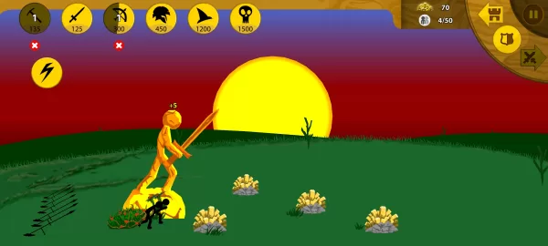 经典模式开局阵容示意图