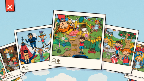 游戏场景选择界面