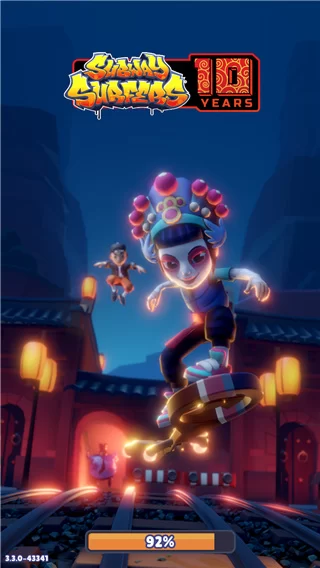 地铁跑酷洛阳站游戏主界面截图 地铁跑酷洛阳站游戏主界面截图