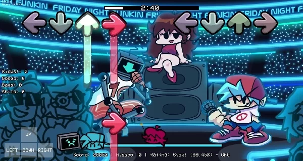 FNF正面镜自定义模组展示