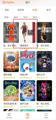 茶杯狐追剧网影片详情页示意图 茶杯狐追剧网影片详情页示意图