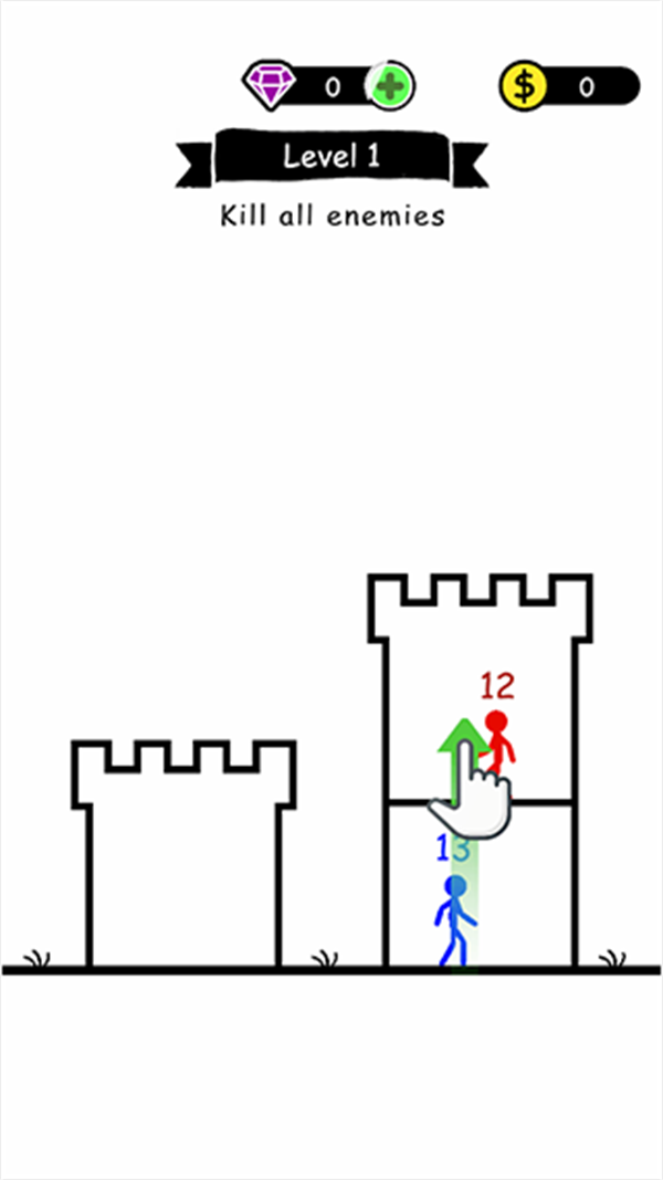 游戏关卡进程截图