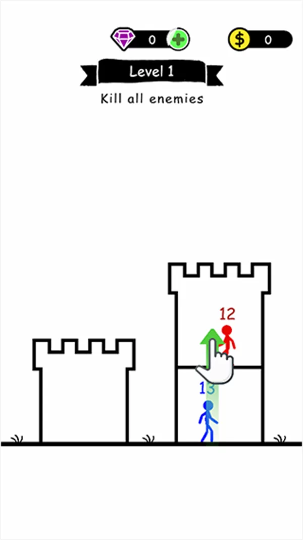 游戏关卡进程截图