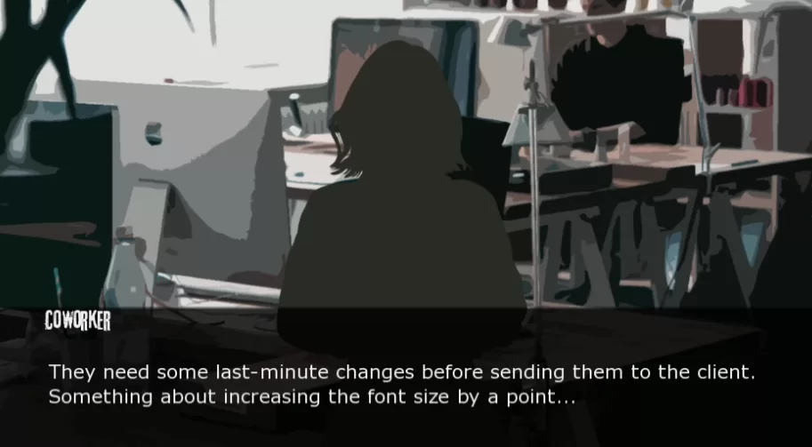 游戏对话选择截图