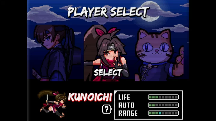 多位可选角色同屏展示 多位可选角色同屏展示