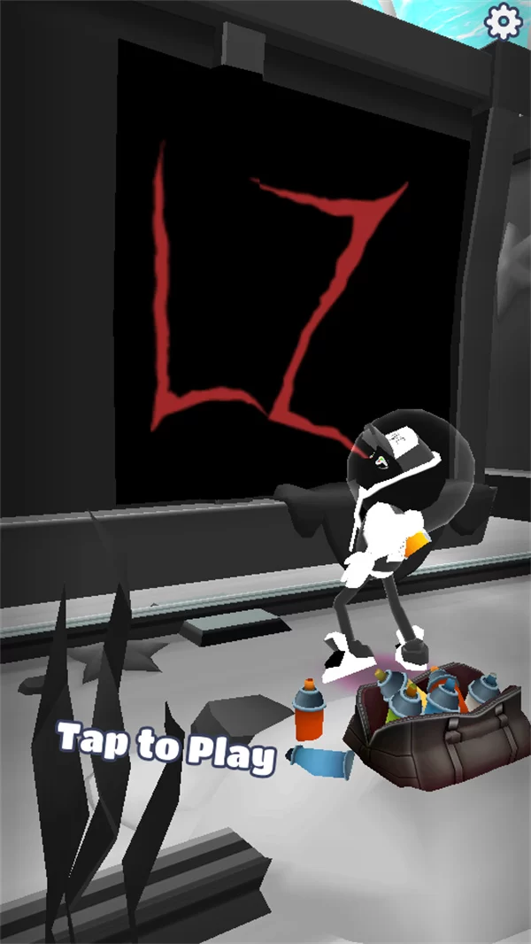 地铁跑酷超级黑白水下城定制版游戏画面