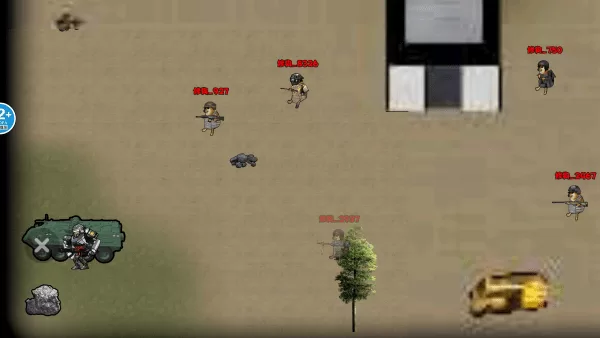 游戏内地图与物资截图