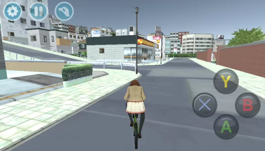 游戏自由探索界面