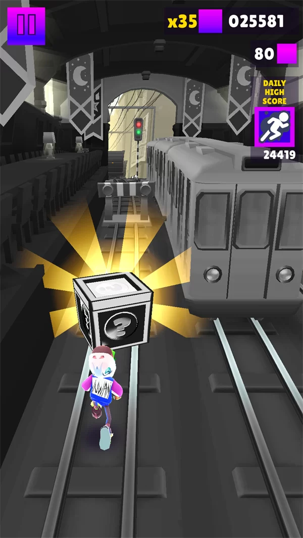 地铁跑酷雾挽仿外网版道具使用效果 地铁跑酷雾挽仿外网版道具使用效果