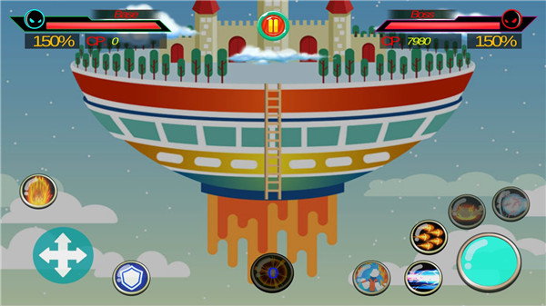 火柴人之神3最终BOSS战画面