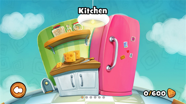 老鼠觅食记游戏关卡选择界面