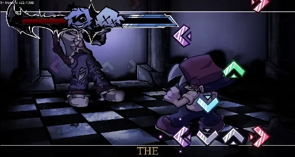 FNF正面镜游戏对战画面