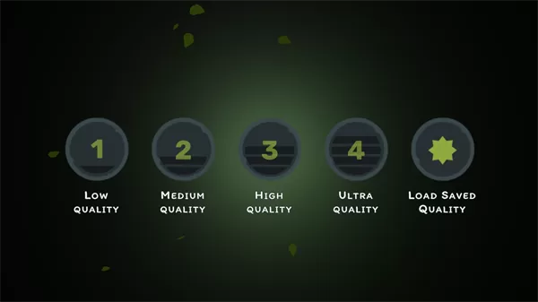 荒野经典版画质选择界面