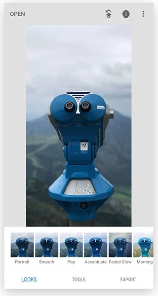 Snapseed手机版应用界面展示