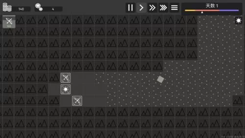 极简塔防完整版战斗画面 极简塔防完整版战斗画面
