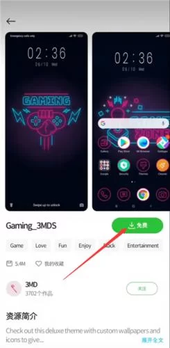 小米主题商店国际版应用成功效果