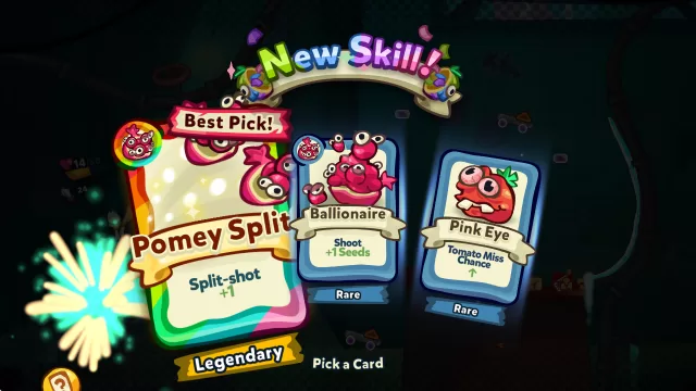 展示关卡胜利后的随机奖励选择