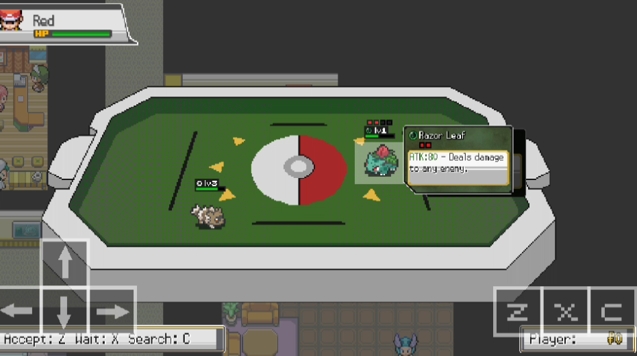 游戏战斗画面截图