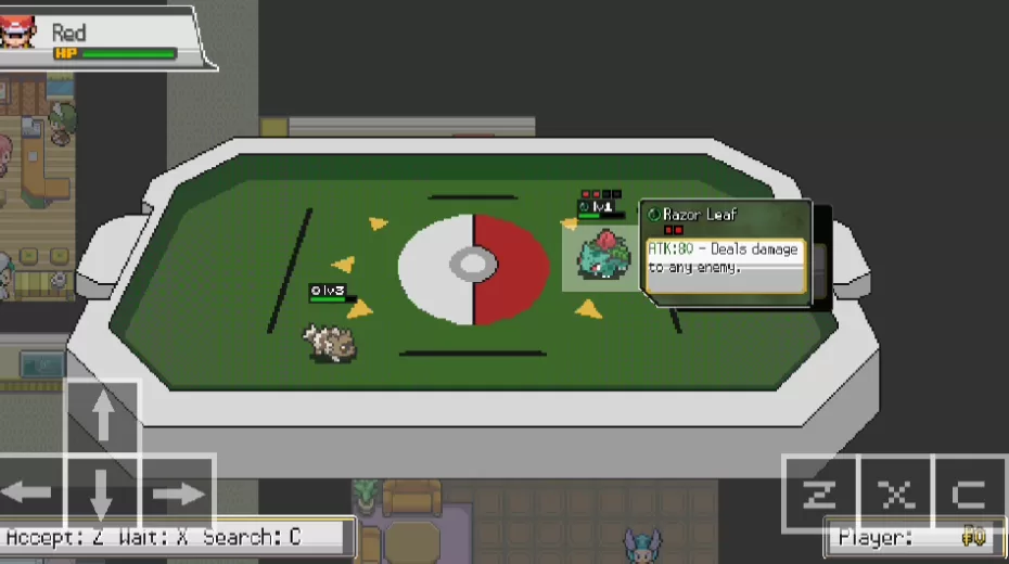 游戏战斗画面截图