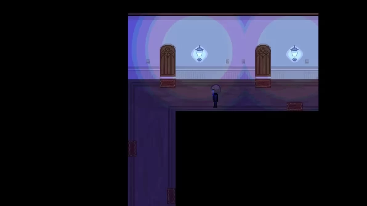 按照指示路线逃离宿舍走廊