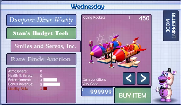 FNAF6无限金币版截图