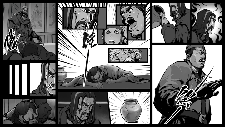 游戏手绘漫画剧情 游戏手绘漫画剧情