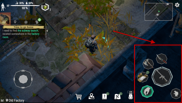 地铁2055游戏内战斗与互动界面截图