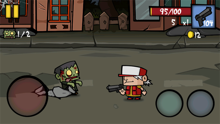 僵尸时代2游戏战斗场景