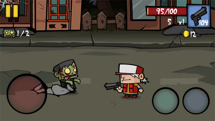 僵尸时代2游戏战斗场景