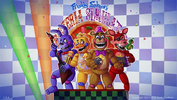 FNAF6游戏内部画面展示,图中可见披萨店经营界面与监控画面 FNAF6游戏内部画面展示,图中可见披萨店经营界面与监控画面