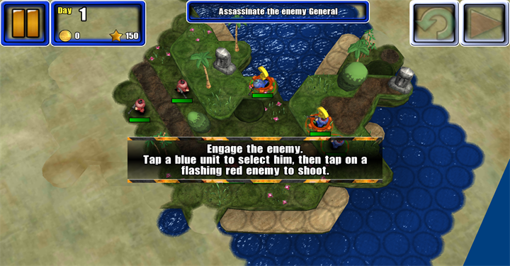 单位移动示意 单位移动示意