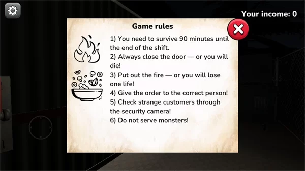 恐怖沙威玛异常小吃摊手机版截图