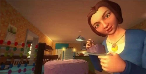 梦境中扭曲的家庭场景