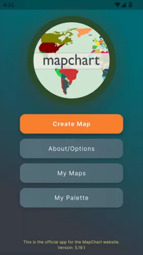 MapChart创建地图入口