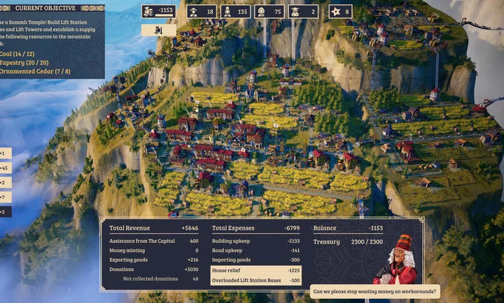 肋萨拉顶峰王国游戏画面