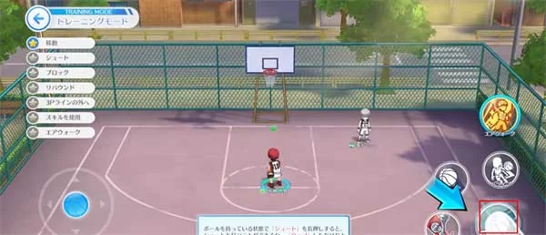 游戏进攻与防守操作界面