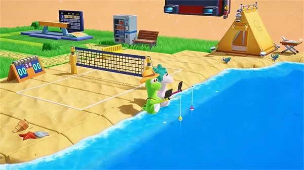 好友一起在海边钓鱼欢乐场景 好友一起在海边钓鱼欢乐场景