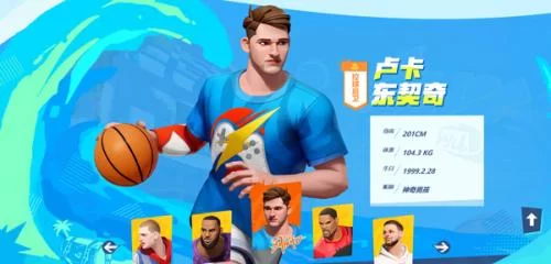 全明星街球派对正版部分球星展示