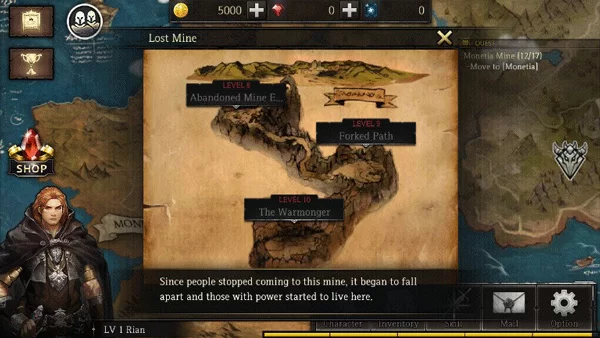 游戏内角色界面截图，展示丰富的装备、技能与属性系统