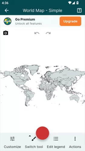 MapChart编辑主界面