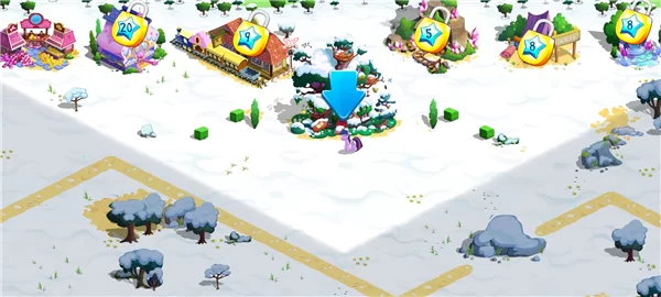 游戏主场景出现引导小马